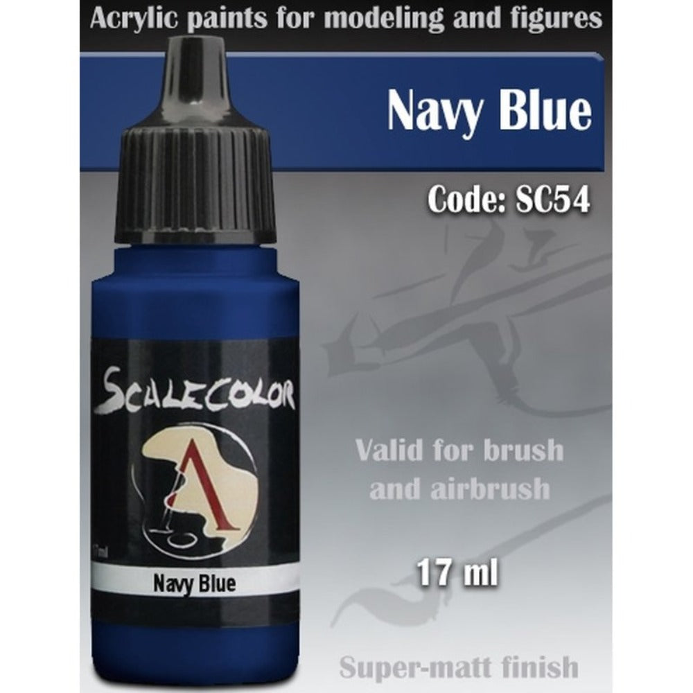 Scale 75 - Scalecolor Navy Blue (17 ml) SC-54 Acrylic Paint - Good Games
