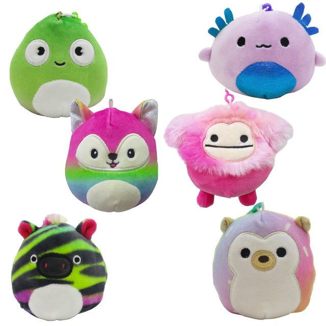 Squishmallows 3.5 inch Colourful Crew Clip-Ons Assortment - Good Games