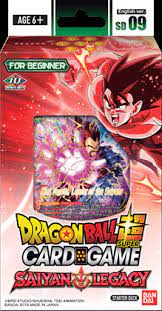 Dragon Ball Super Card Game - Saiyan Legacy Starter Deck [DBS-SD09]