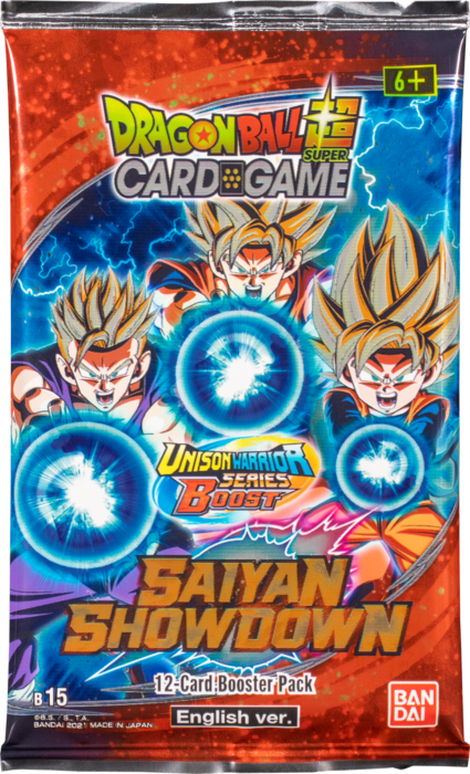 Dragon Ball Super Card Game - Series Booster 06 Saiyan Showdown Booster Pack [DBS-B15]