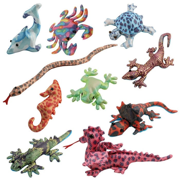 Sand Filled Assorted Animals 10cm