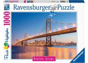 Ravensburger - Beautiful Skylines San Francisco - 1000 Piece Jigsaw