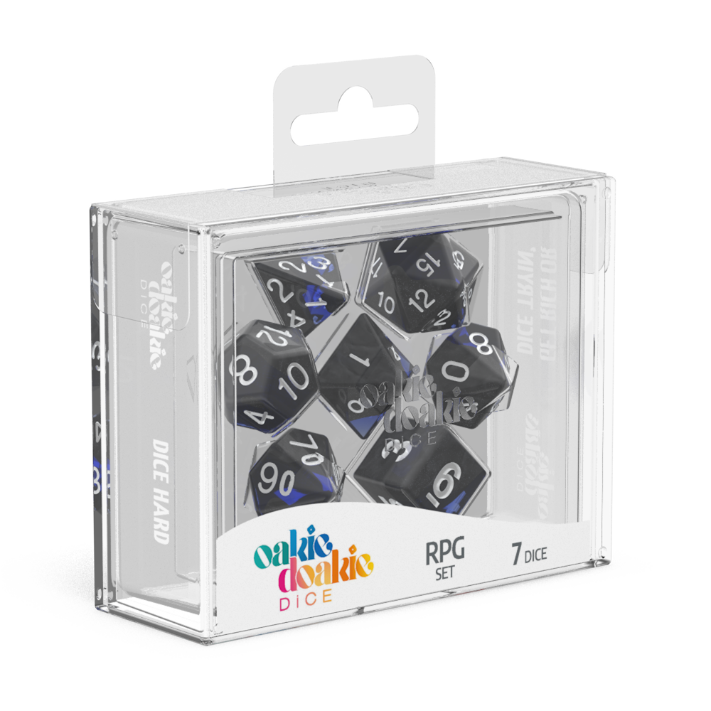 Oakie Doakie Dice - RPG Set Enclave Sapphire (7)