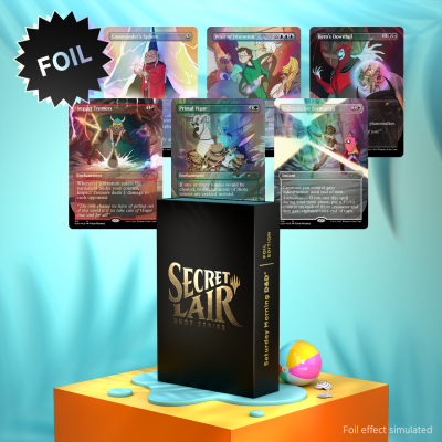Magic: The Gathering - Secret Lair Drop - Saturday Morning D&amp;D Foil Edition - Good Games