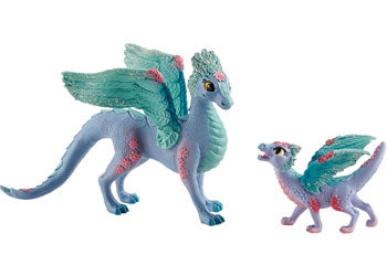 Schleich - Flower dragon and baby - Good Games