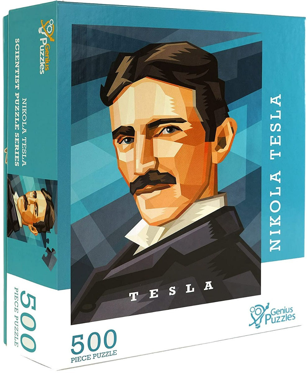 Scientist Jigsaw Puzzle - Nikola Tesla 500 Piece Jigsaw - Good Games