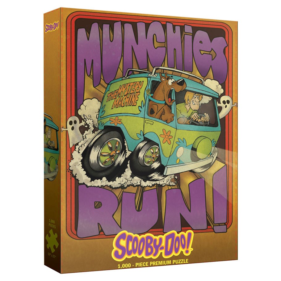 Scooby Doo Munchies Run 1000 Piece Jigsaw - Good Games