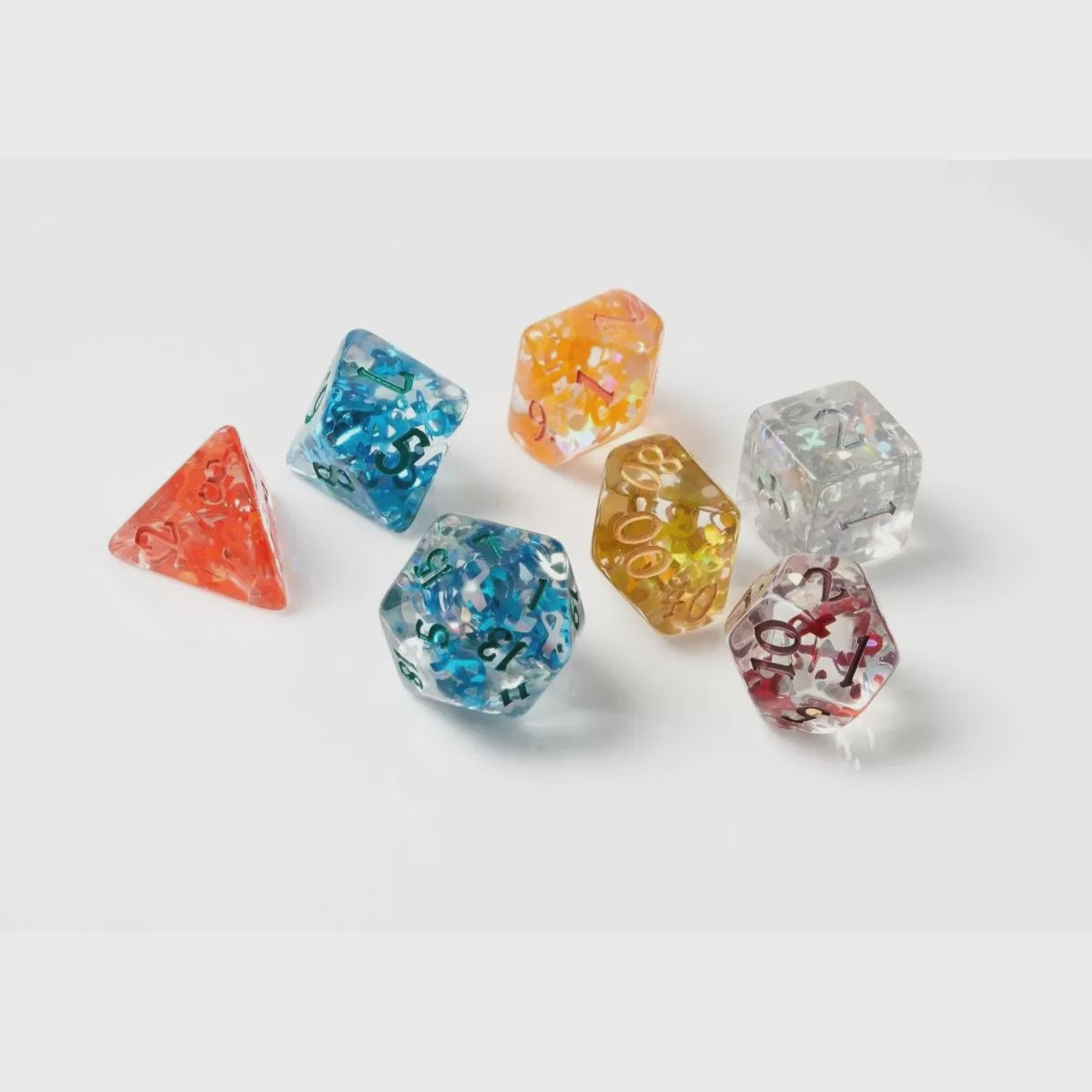 Sirius Dice - Cancer Awareness 2021 Dice Set 7 - Good Games