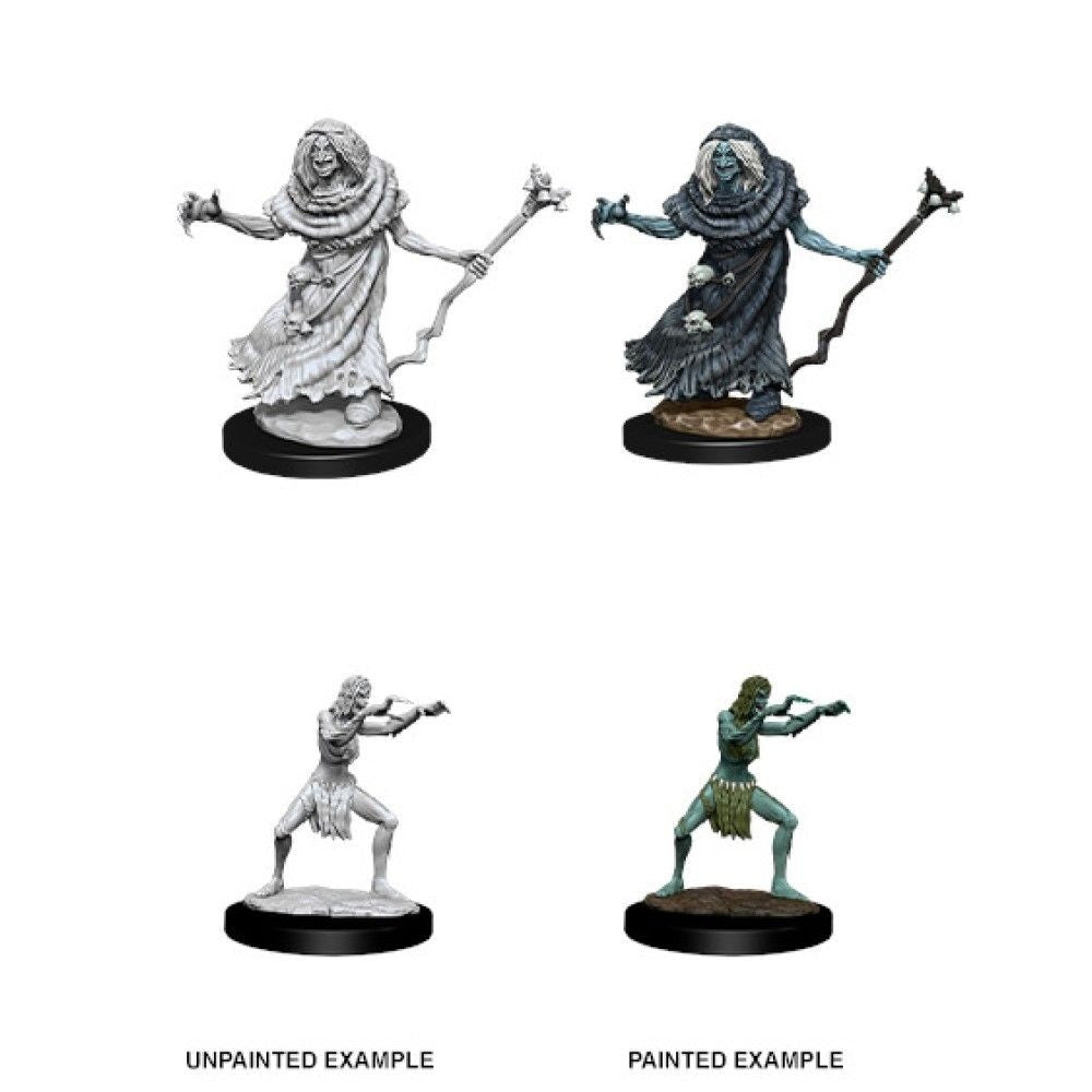 Dungeons & Dragons - Nolzurs Marvelous Unpainted Miniatures Sea Hag & Bheur Hag - Good Games