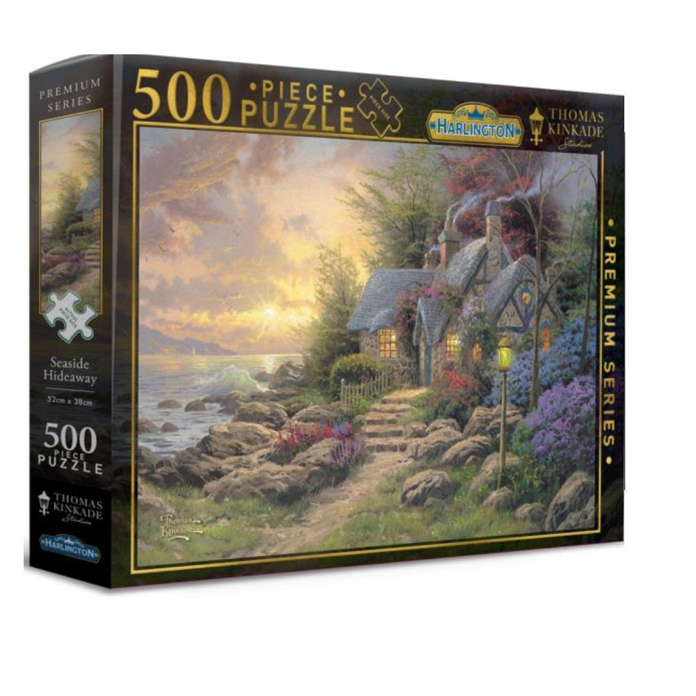 Harlington - Thomas Kinkade Seaside Hideaway 500 Piece Jigsaw