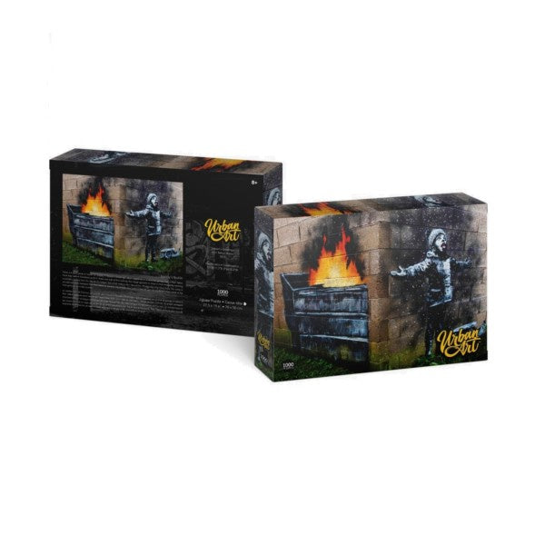 Bansky Urban Art Seasons Greetings 1000 Piece Jigsaw