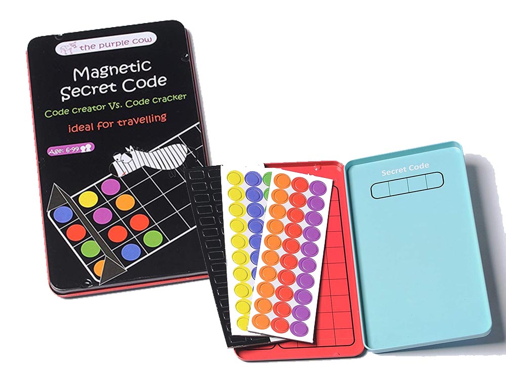 Magnetic Games Tins - Magnetic Secret Code - Good Games
