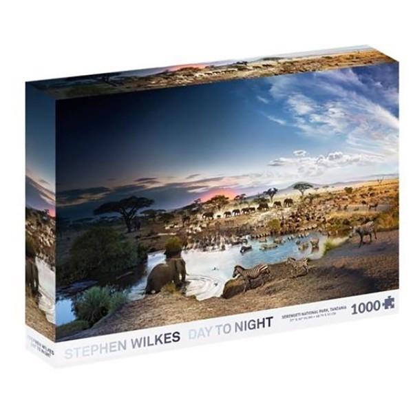 Clementoni - Stephen Wilkes - Serengeti Tanzania (1000 Piece Jigsaw) - Good Games