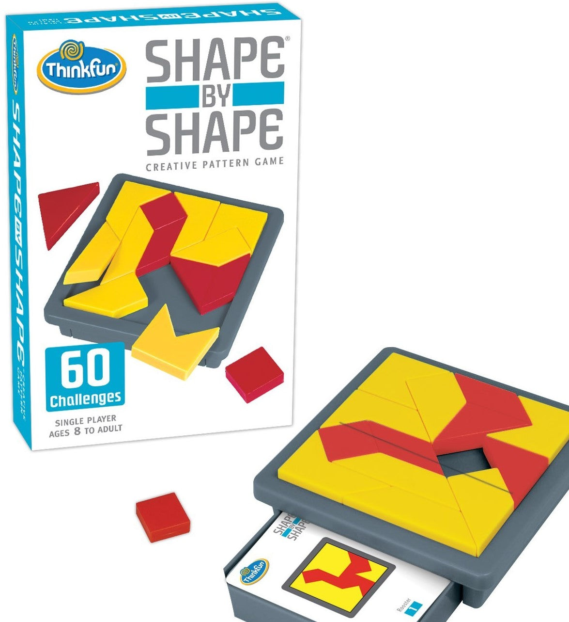 Shape Fun One ThinkFun - Shape by Shape Game – Good Games