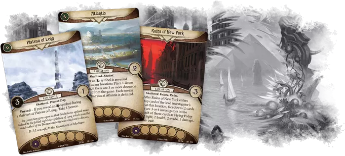 Arkham Horror - The Card Game - Shattered Aeons - Mythos Pack - Good Games