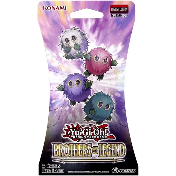 Yu-Gi-Oh! - Brothers Of Legends 5 X Foil Card Blister