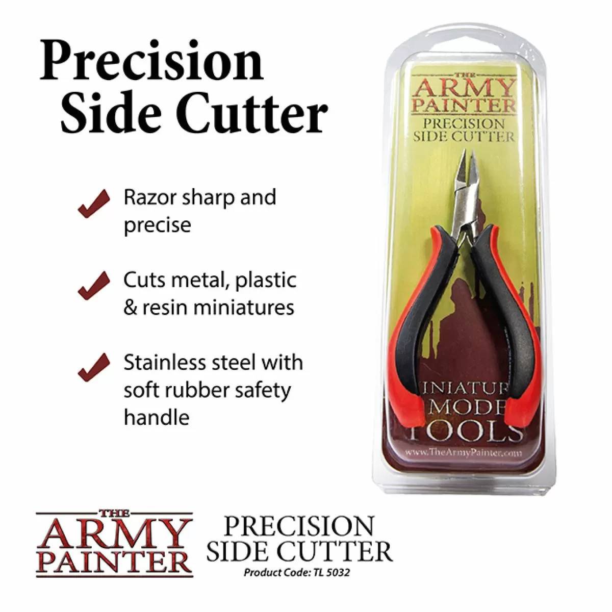 Army Painter Tool Precision Side Cutters TL5032 - Good Games
