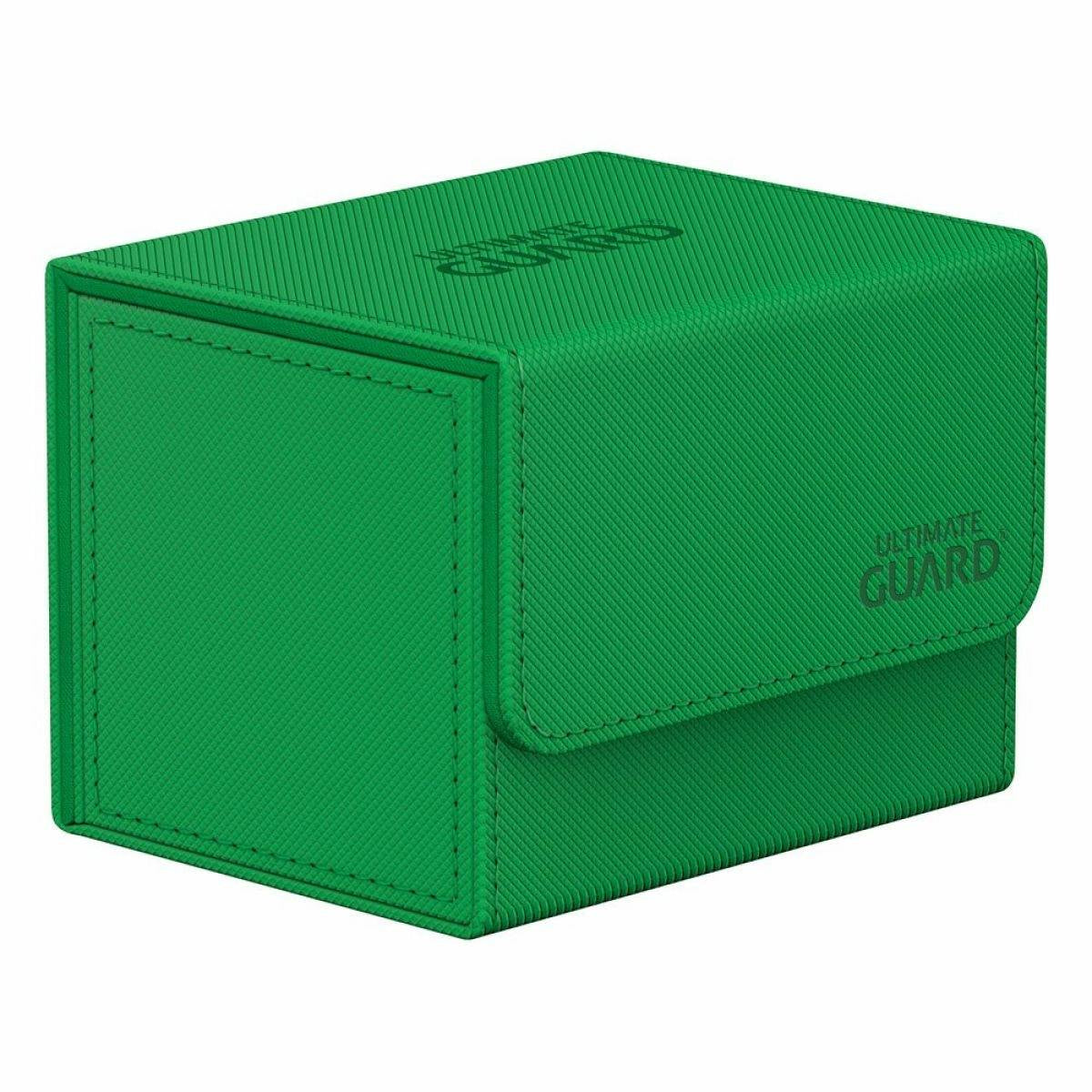 Ultimate Guard - Sidewinder 100+ Xenoskin Monocolor Green Deck Box - Good Games