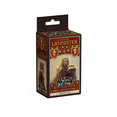 A Song of Ice and Fire - House Lannister Card Update Pack Version 2021 - Good Games