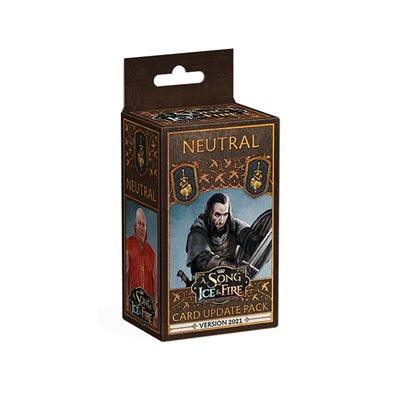 A Song of Ice and Fire - House Neutral Card Update Pack Version 2021 - Good Games