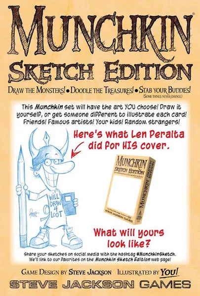 Munchkin Sketch Edition - Good Games
