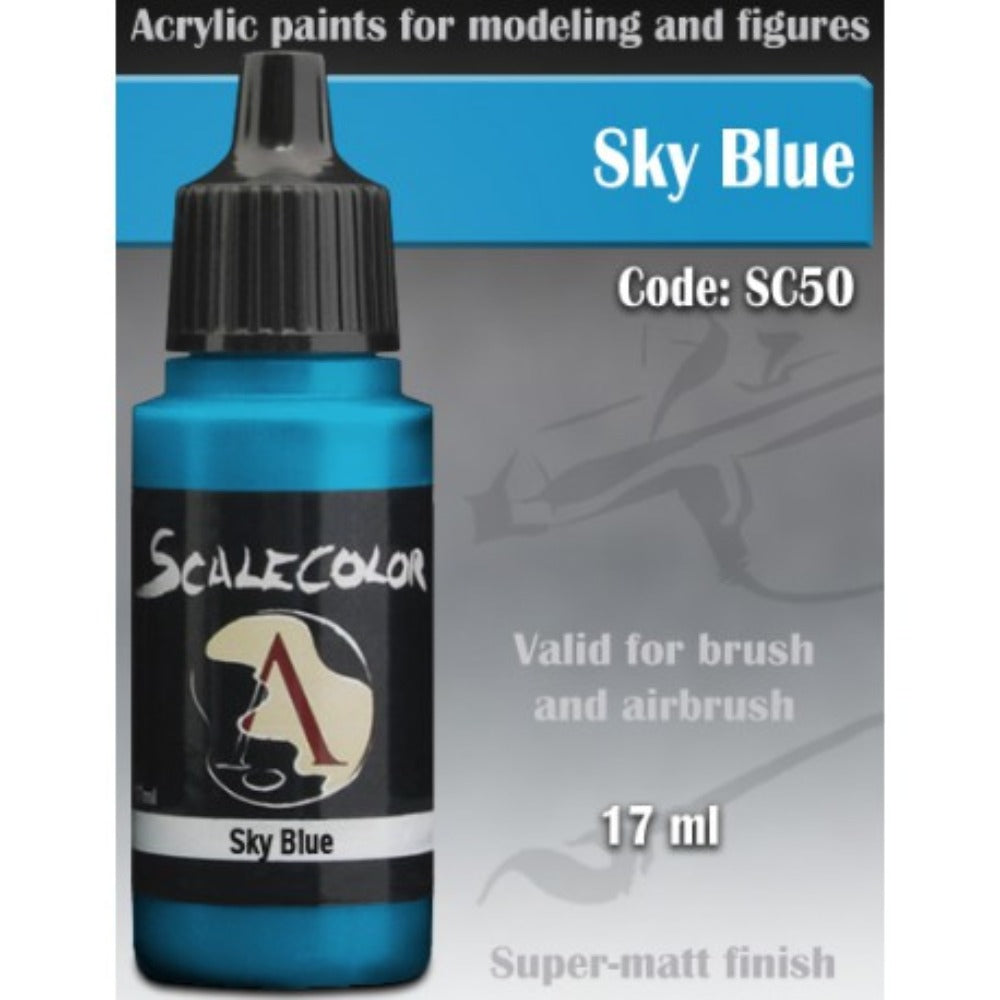Scale 75 - Scalecolor Sky Blue (17 ml) SC-50 Acrylic Paint - Good Games
