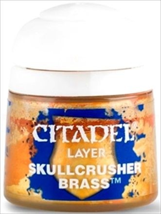 Citadel Layer Paint - Skullcrusher Brass 12ml (22-73) - Good Games