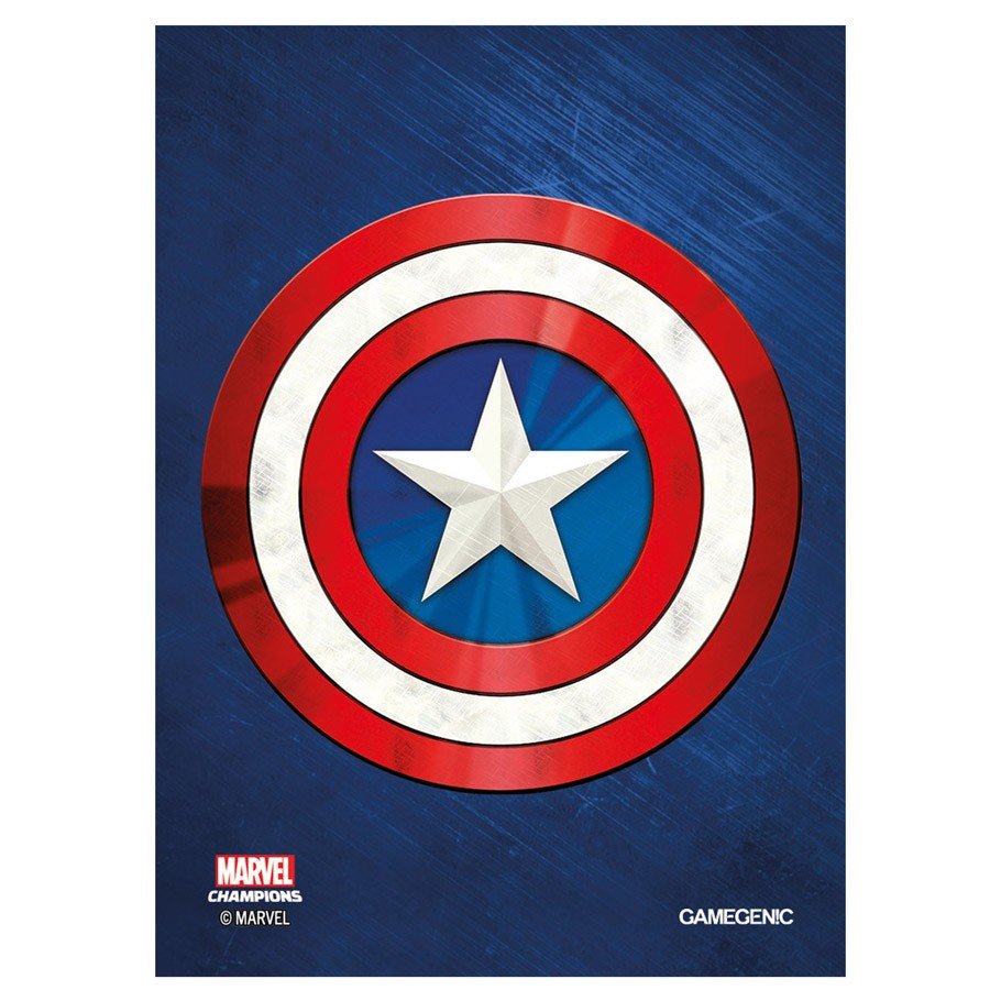 Gamegenic - Captain America: Marvel Champions Art Sleeves - Good Games