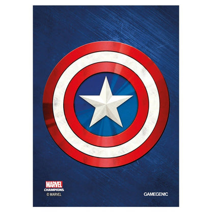 Gamegenic - Captain America: Marvel Champions Art Sleeves - Good Games