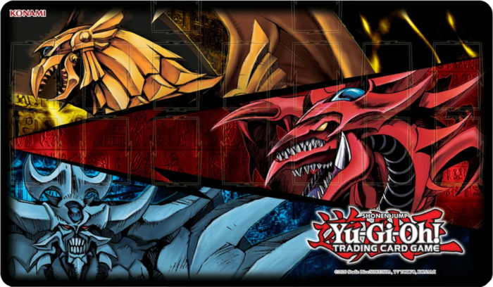 Yu-Gi-Oh! - Slifer Obelisk & Ra Game Mat - Good Games