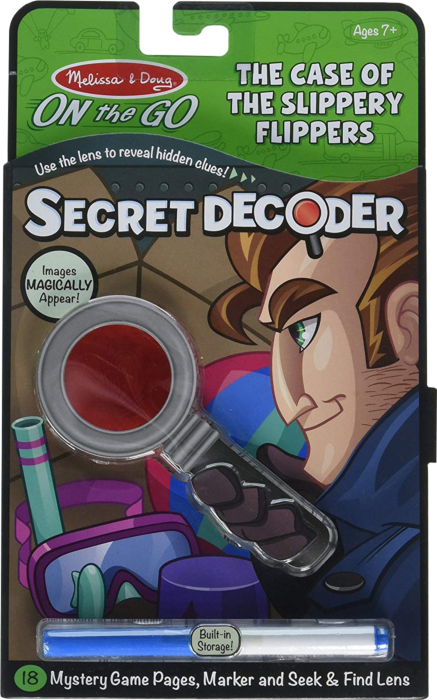 Melissa & Doug - On The Go - Secret Decoder - Slippery Flippers - Good Games