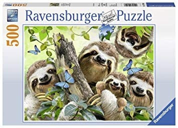 Ravensburger - Sloth SeLarge Formatie - 500 Piece Jigsaw