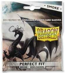Dragon Shield - Sleeves Perfect Fit Sideloader Pack Smoke Standard Size (100) - Good Games