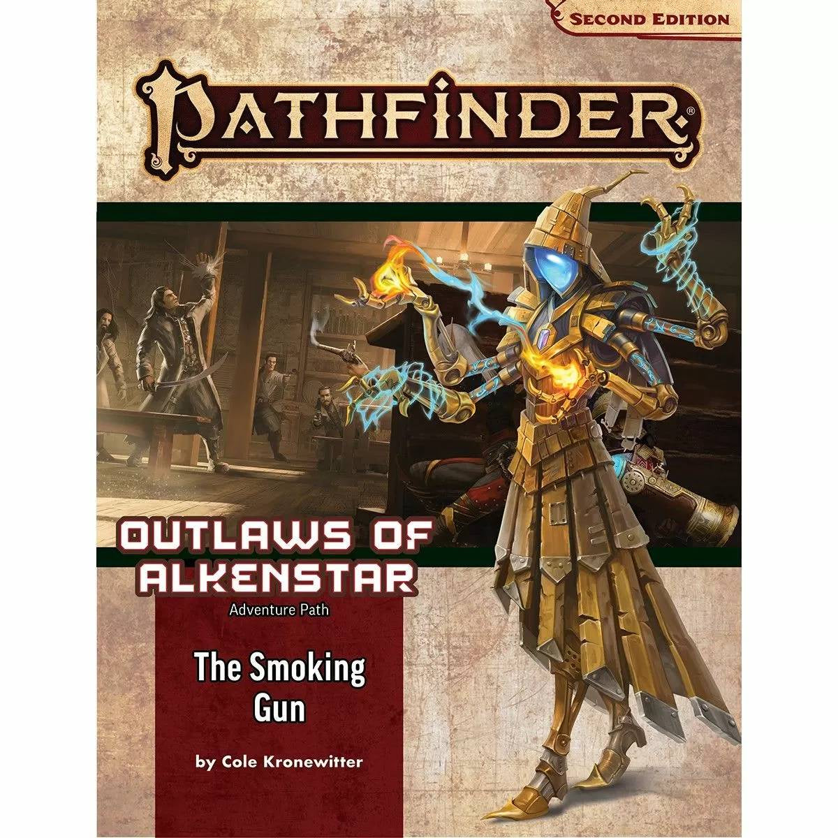 Pathfinder Second Edition - Adventure Path Outlaws of Alkenstar #3 The Smoking Gun