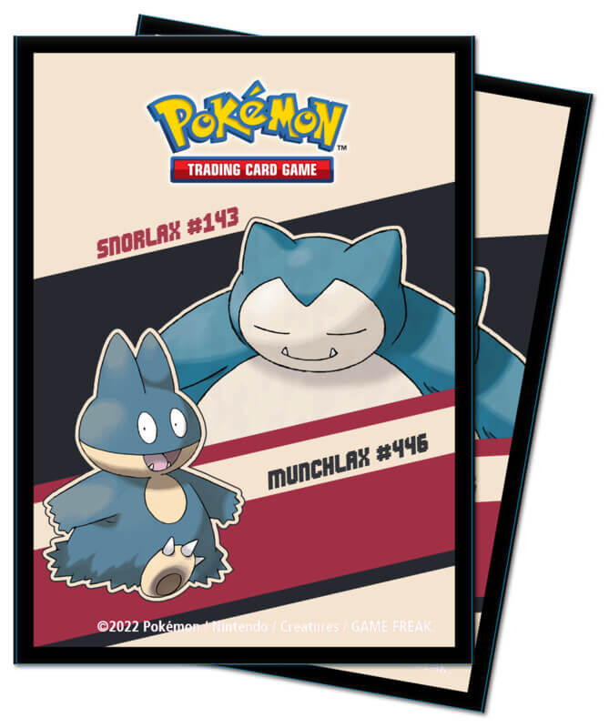 Ultra Pro Pokemon - Deck Protector Sleeves Snorlax & Munchlax - Good Games