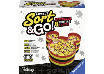 Ravensburger - Disney Mickeys Sort &amp; Go! Puzzle Sorter