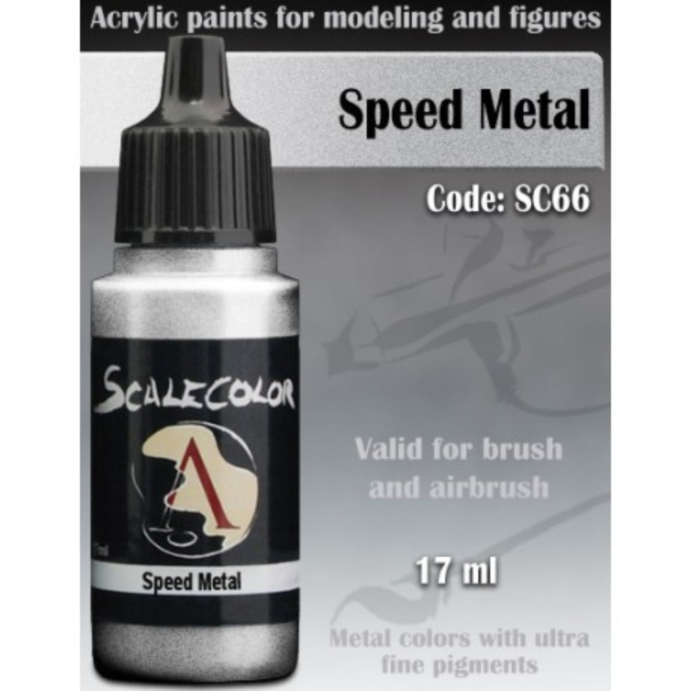 Scale 75 - Scalecolor Speed Metal (17 ml) SC-66 Acrylic Paint - Good Games