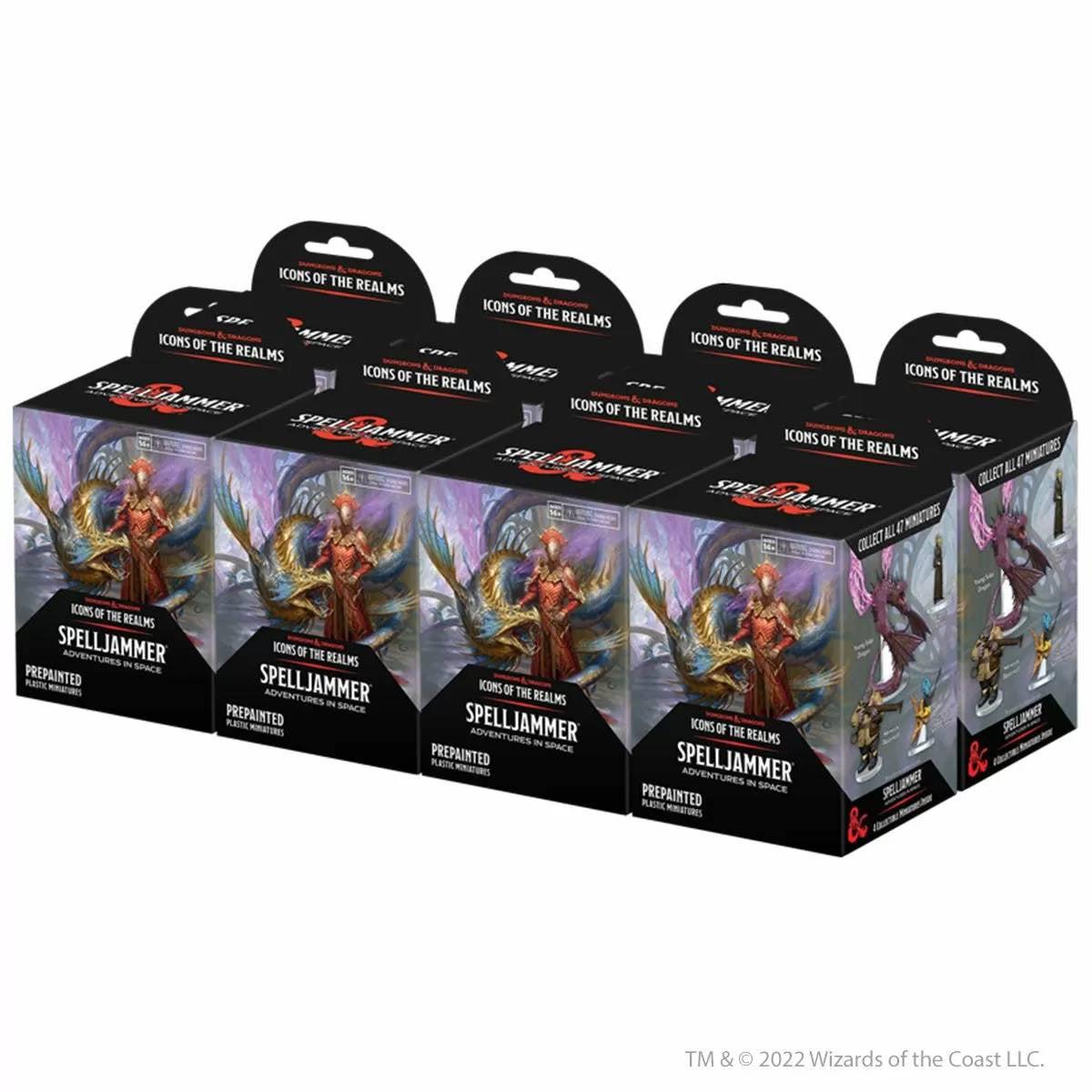 Dungeons &amp; Dragons Icons of the Realms Spelljammer Adventures in Space Booster Brick