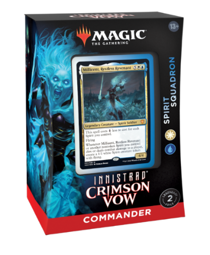 Magic: The Gathering - Innistrad: Crimson Vow Commander Deck - Spirit Squadron - Good Games