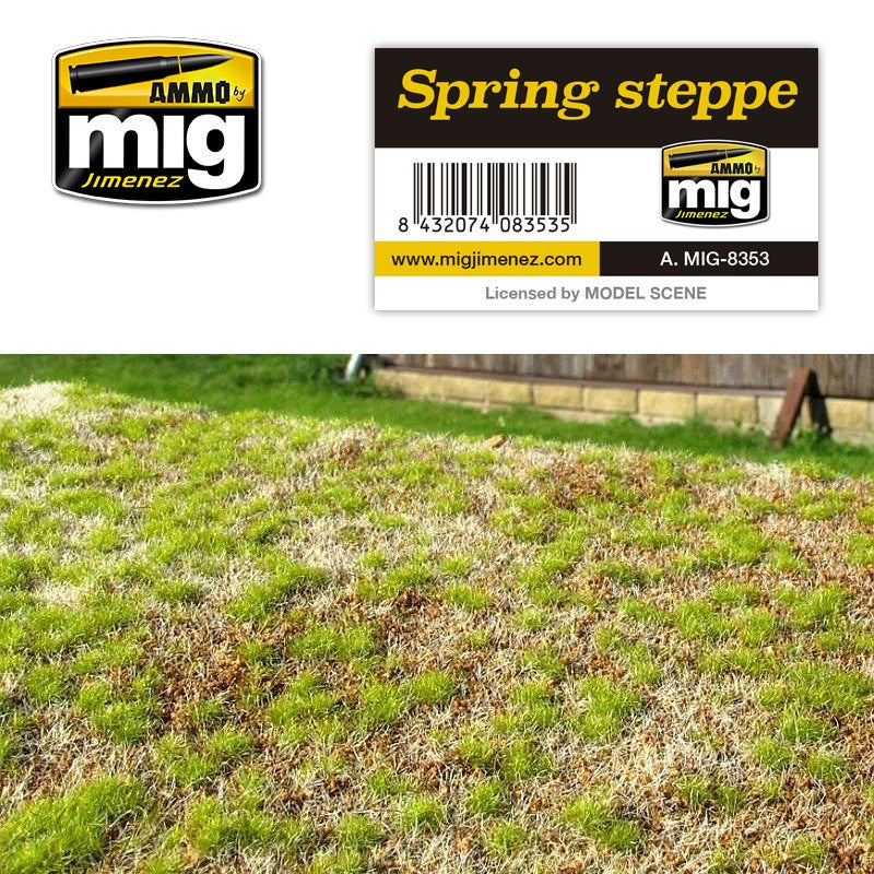 Ammo by MIG Dioramas - Grass Mats - Spring Steppe - Good Games