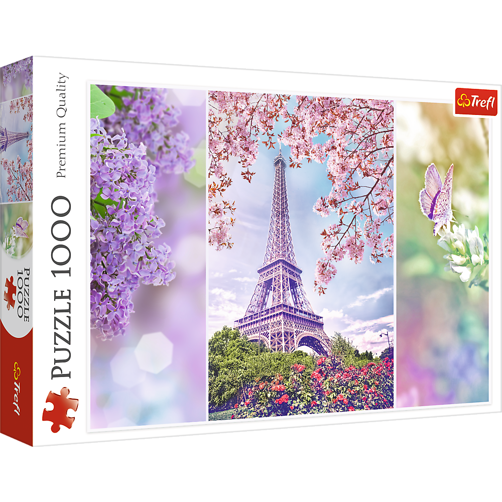 Trefl Romantic Spring In Paris 1000 Piece Jigsaw - Good Games