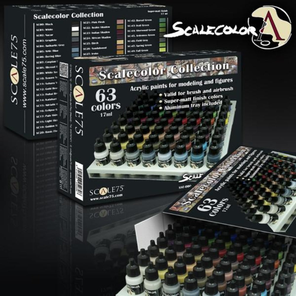 Scale 75 - Scalecolor NMM (Non Metallic Metal) Gold And Copper Paint Set (SSE-002) - Good Games
