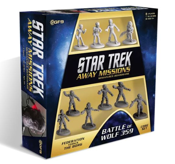 Star Trek Away Missions Miniatures Boardgame - Good Games
