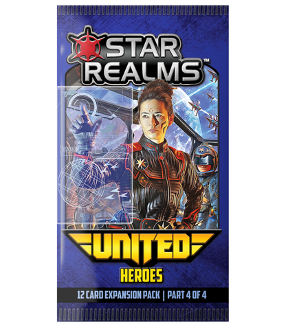 Star Realms United Heroes Expansion 4 Booster - Good Games