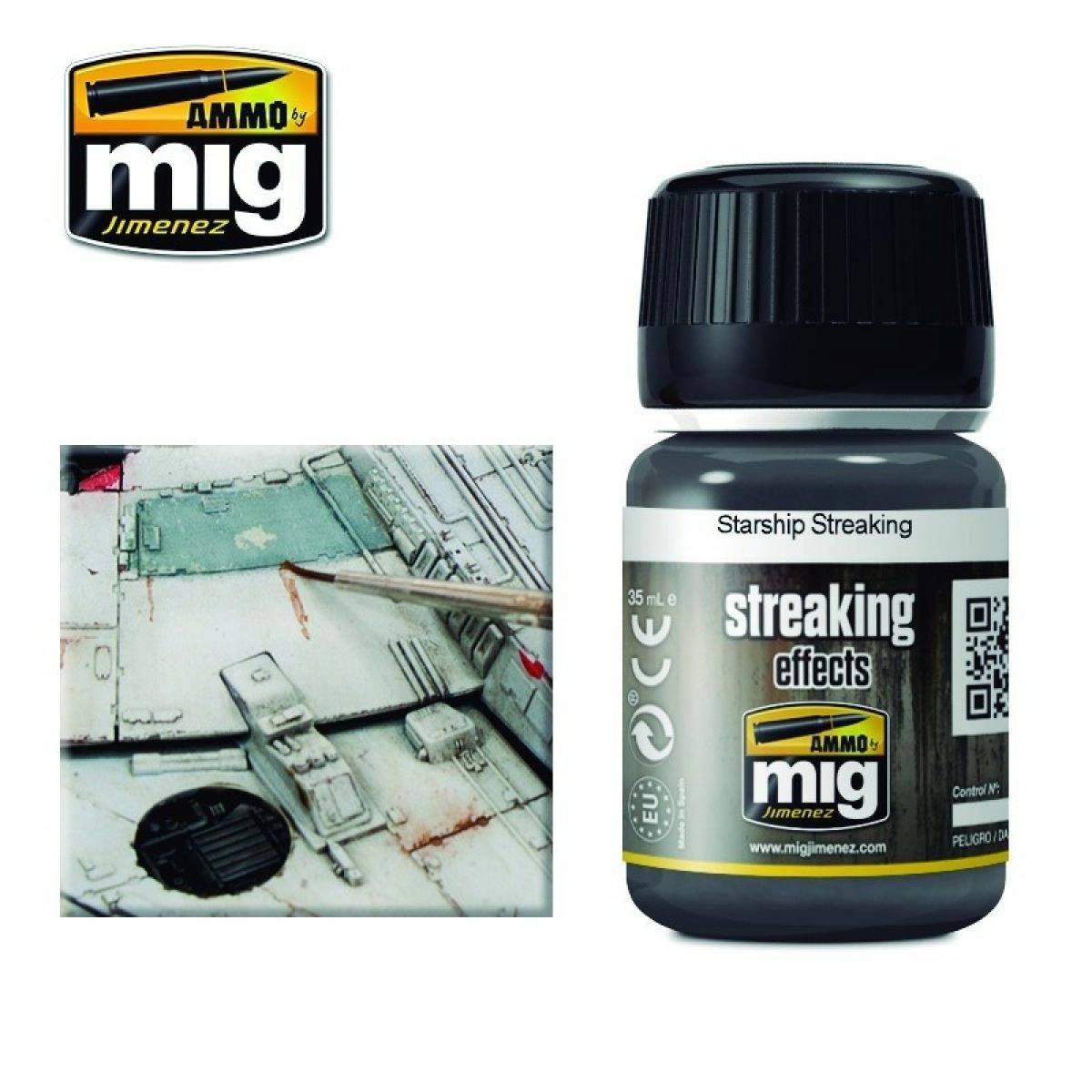 Ammo by MIG Enamel Streaking Effects Starship Streaking 35ml - Good Games