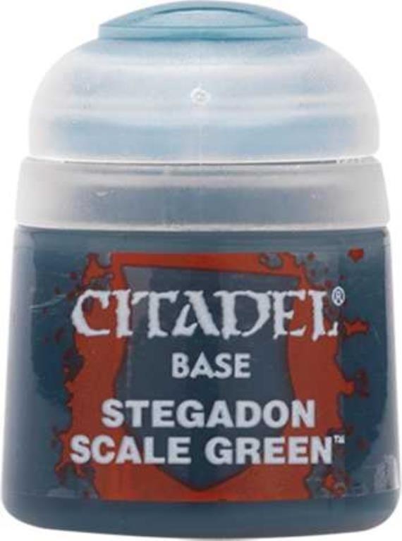 Citadel Base Paint - Stegadon Scale Green 12ml (21-10) - Good Games