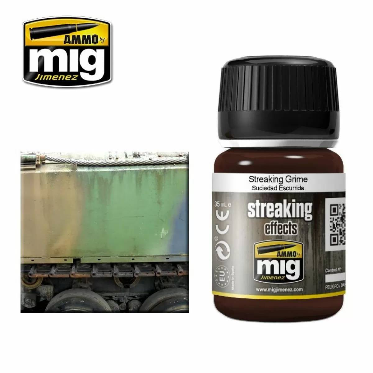 Ammo by MIG Enamel Streaking Effects Streaking Grime 35ml - Good Games