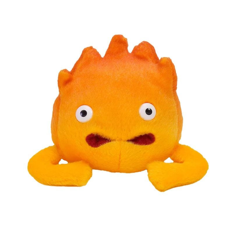 Studio Ghibli Howls Moving Castle Calcifer 12cm Plush - Good Games