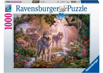Ravensburger - Summer Wolves - 1000 Piece Jigsaw