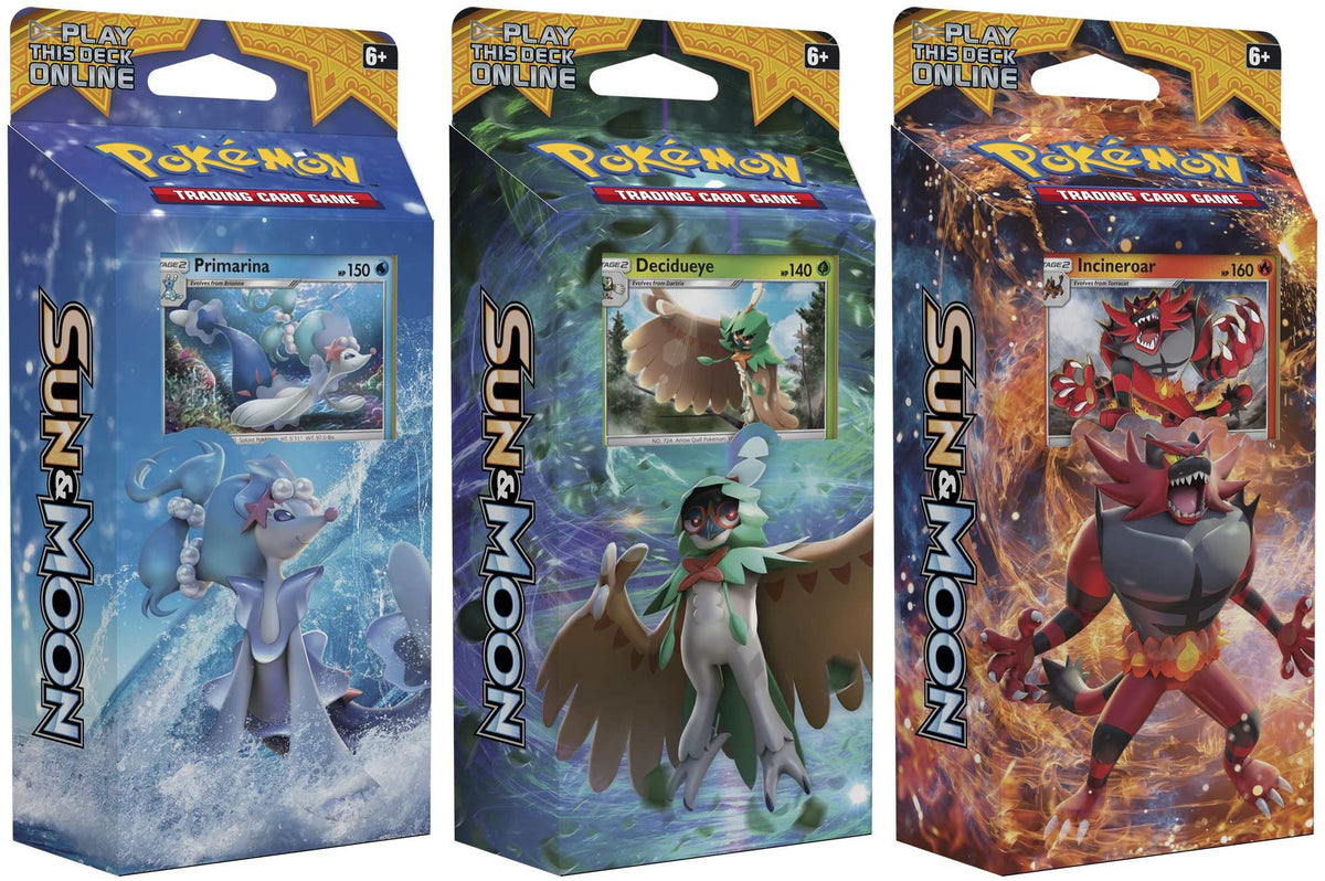 Pokemon TCG - Sun &amp; Moon Theme Deck